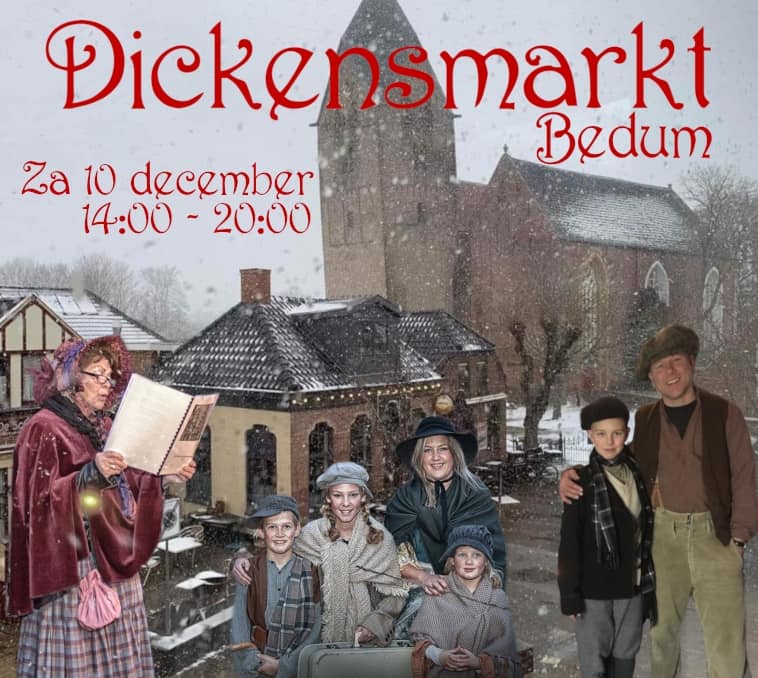 10 december 2022 Dickensmarkt Bedum